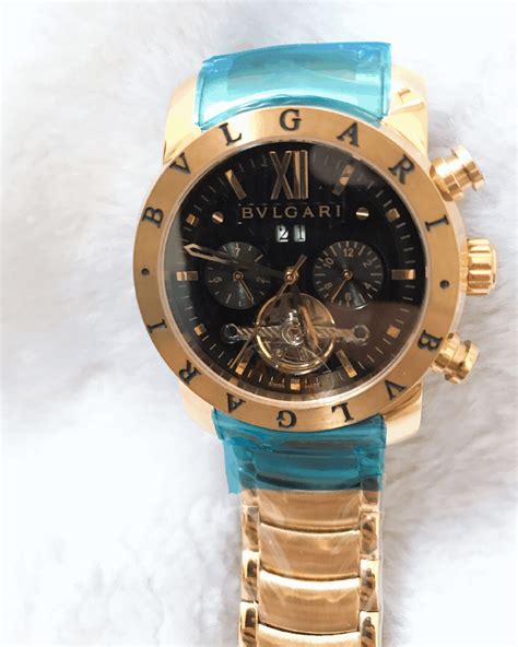 bvlgari gold watch replica|authentic bulgari watch.